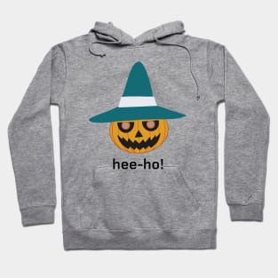 Pyro Jack, hee-ho! - black text Hoodie